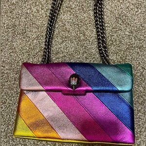 Kurt Geiger like new condition large rainbow bag! Comes with dust bag